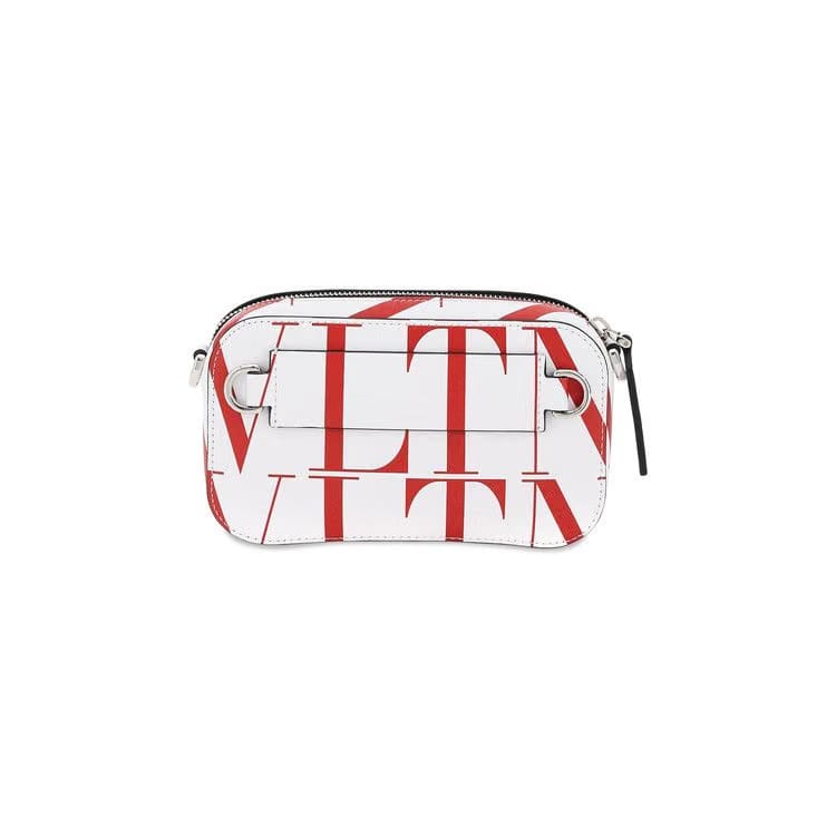 Valentino Times Crossbody Bag White/Red