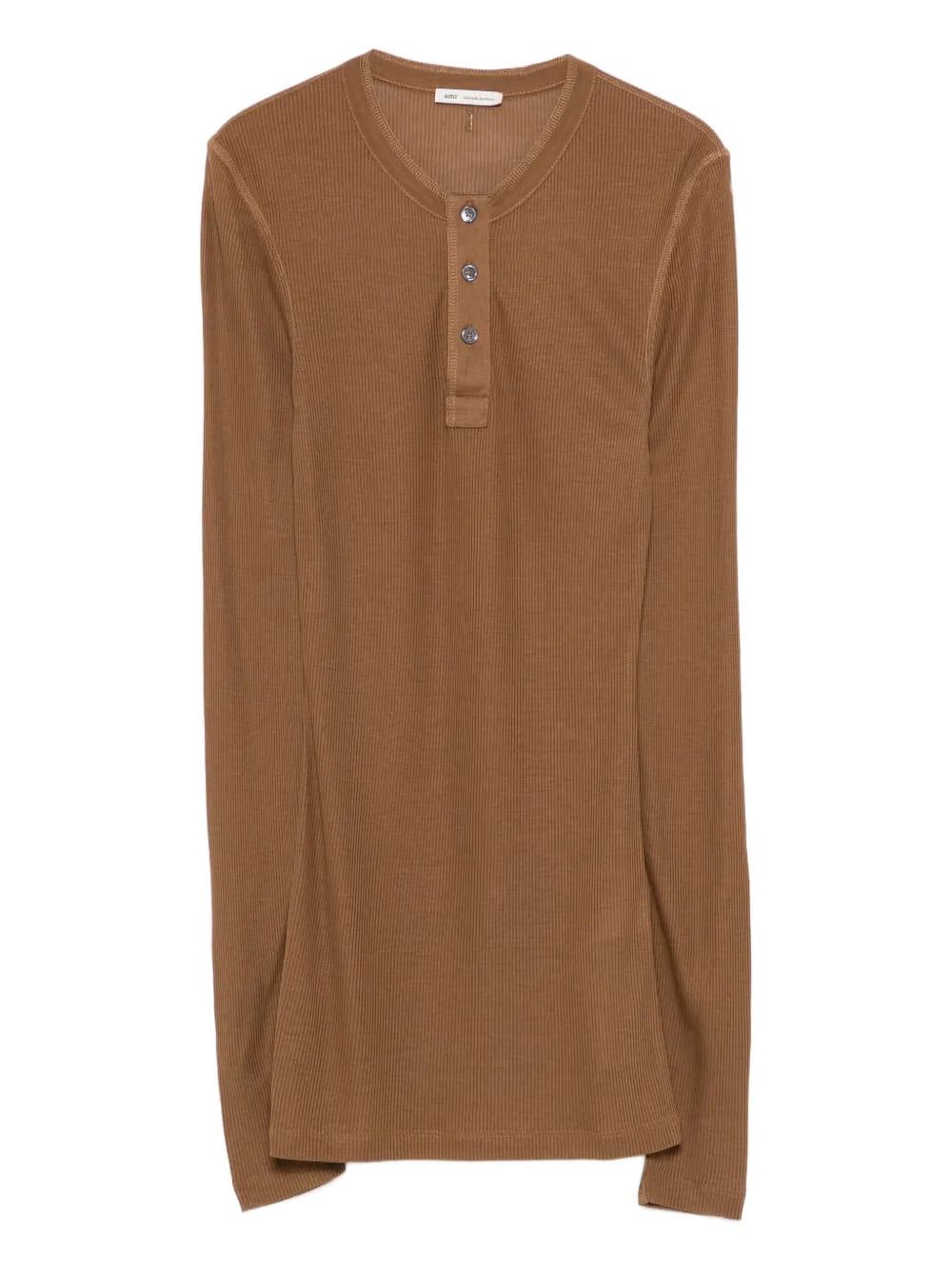 ribbed henley top