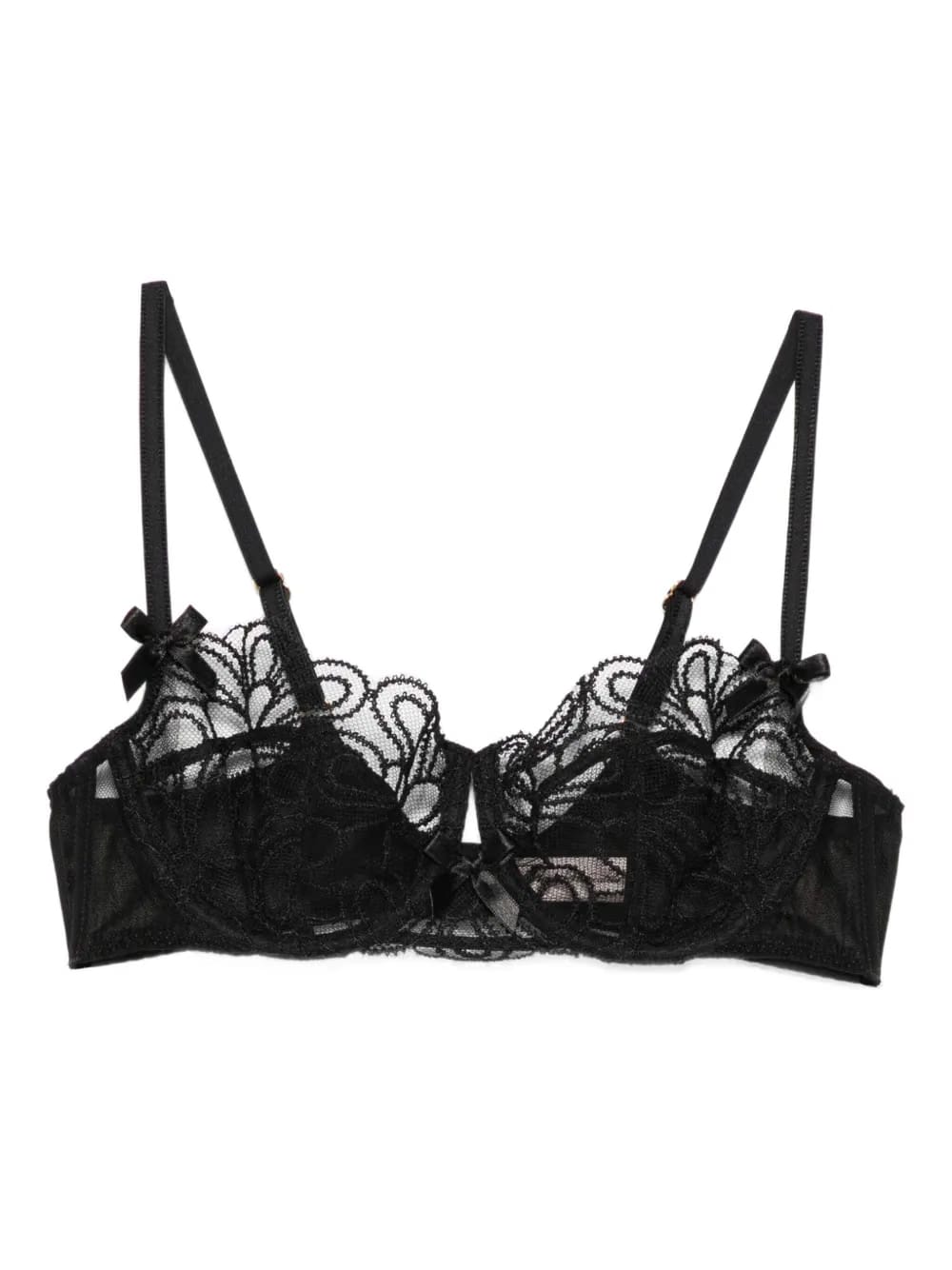 Nelle floral-lace bra