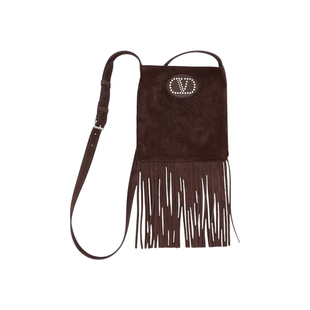 Valentino Nellcote Small Cross Body Bag Testa Di Moro/Fondant