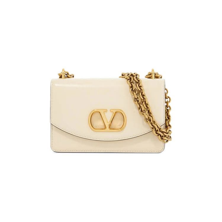 Valentino Small Shoulder Bag Butter/White