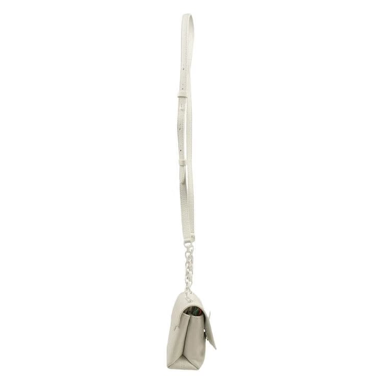 Off-White Diag Embossed Small Bag White