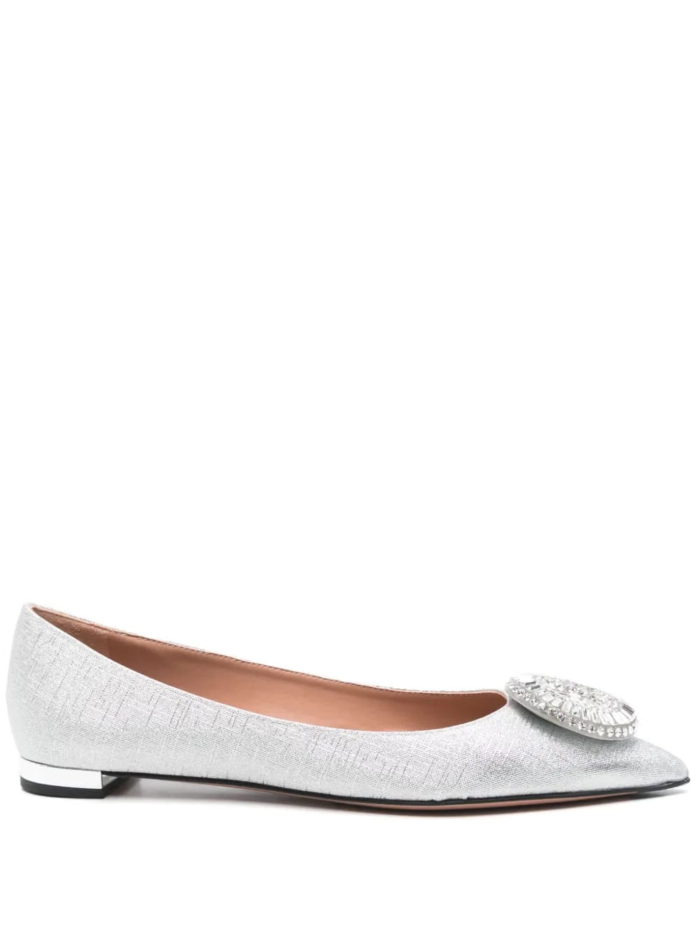 Crystal Hoop ballerinas