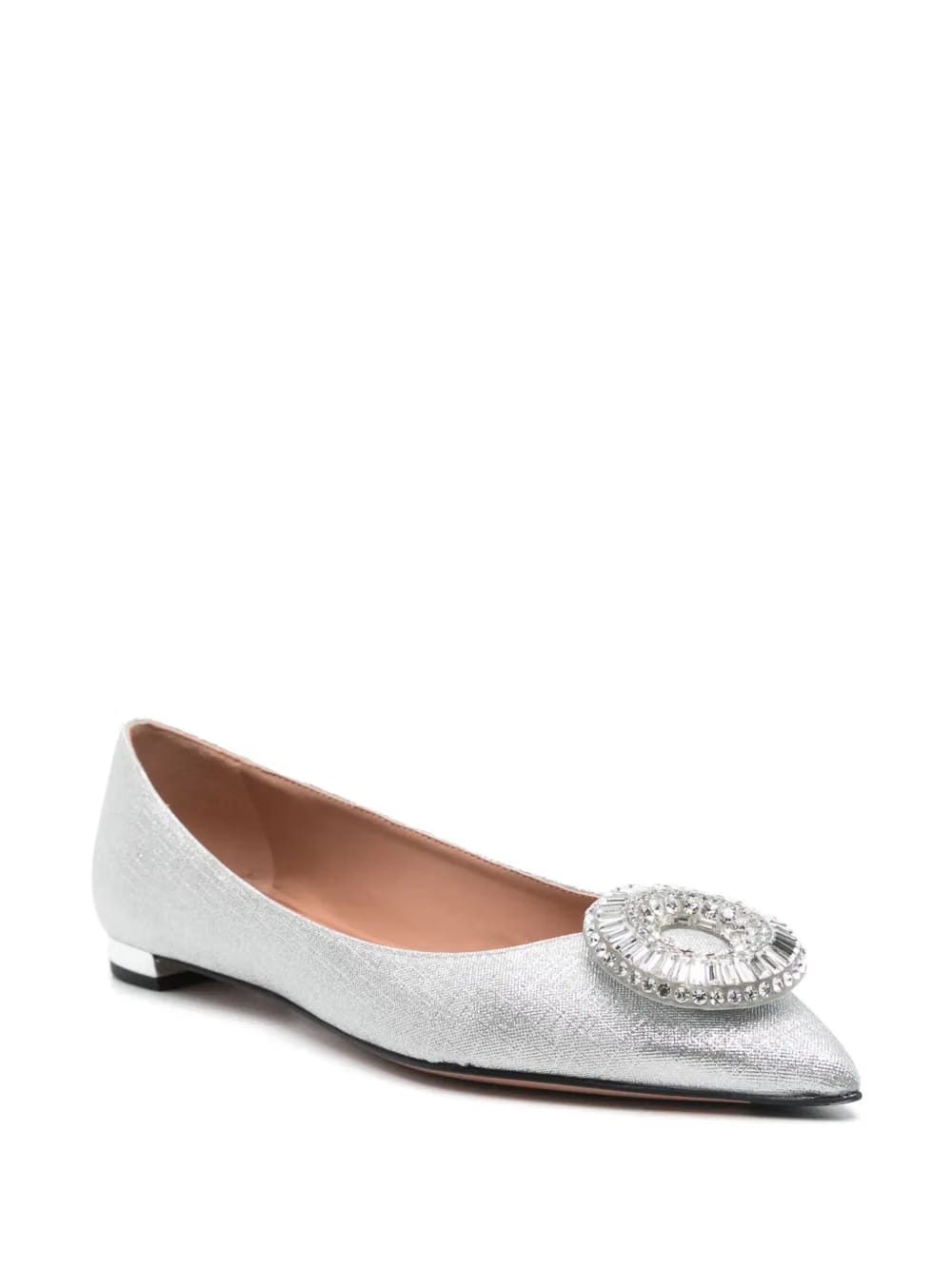 Crystal Hoop ballerinas