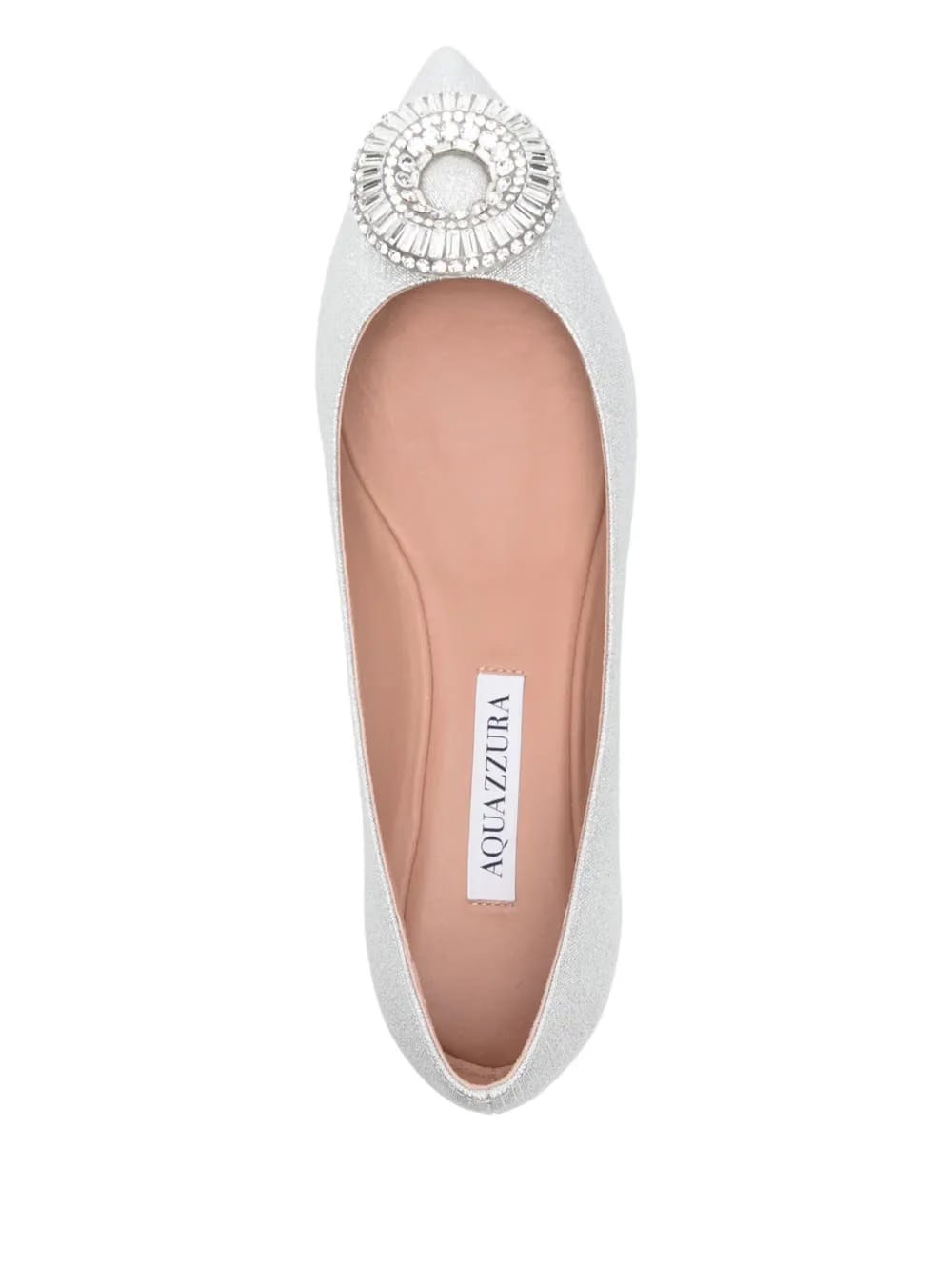 Crystal Hoop ballerinas