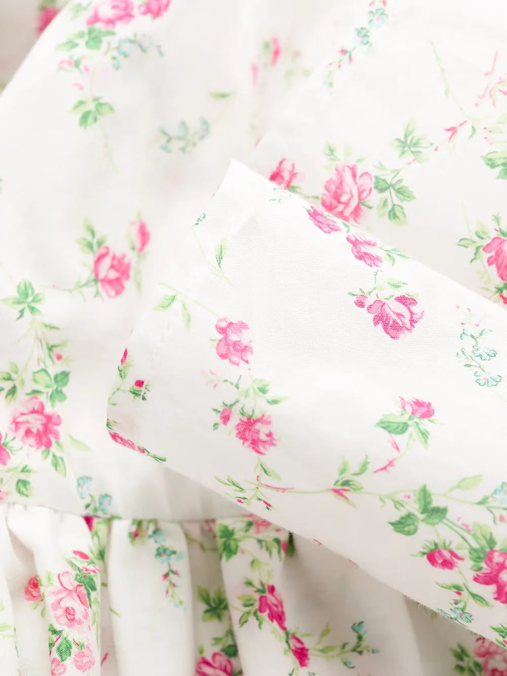 floral ruffle maxi dress