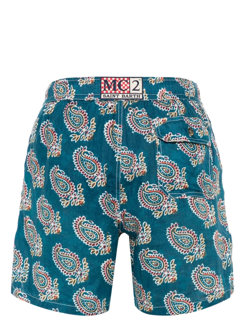 Gustavia linen swim shorts