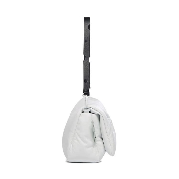 Off-White Nailed Slouchy Clutch White