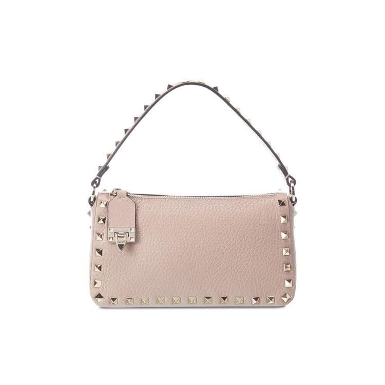 Valentino Rockstud Small Leather Shoulder Bag Pink