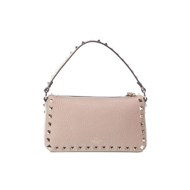 Valentino Rockstud Small Leather Shoulder Bag Pink