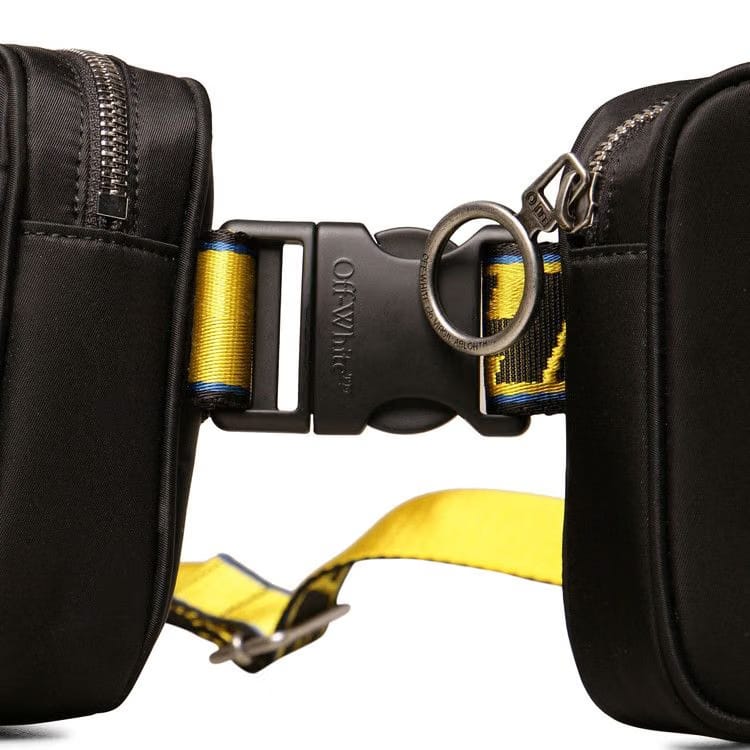 Off-White Logo Double Nylon Bodybag Black/White