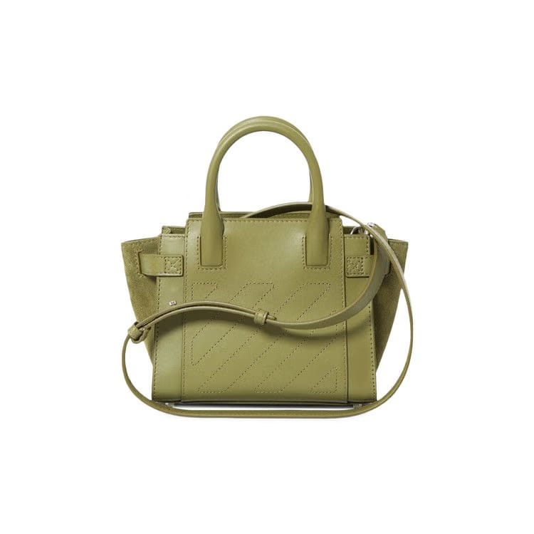 Off-White Small City Tote Bag Military