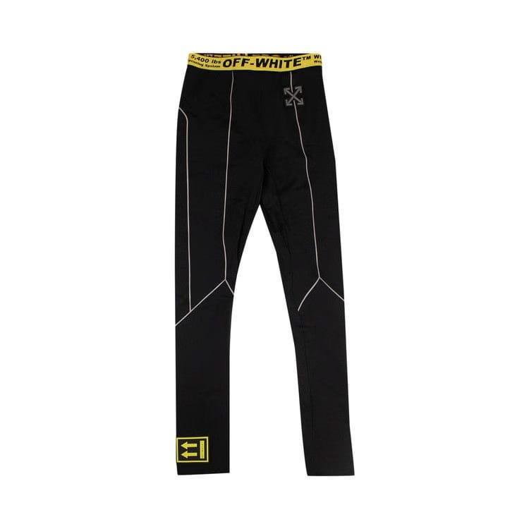 Off-White Neoprene Sport Leggings Black
