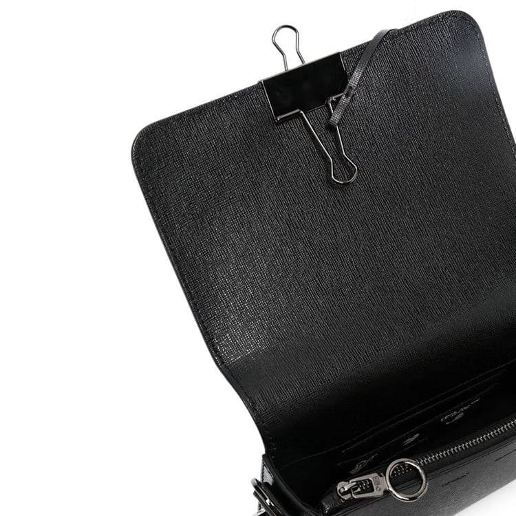 Off-White Diag Mini Shoulder Bag Black