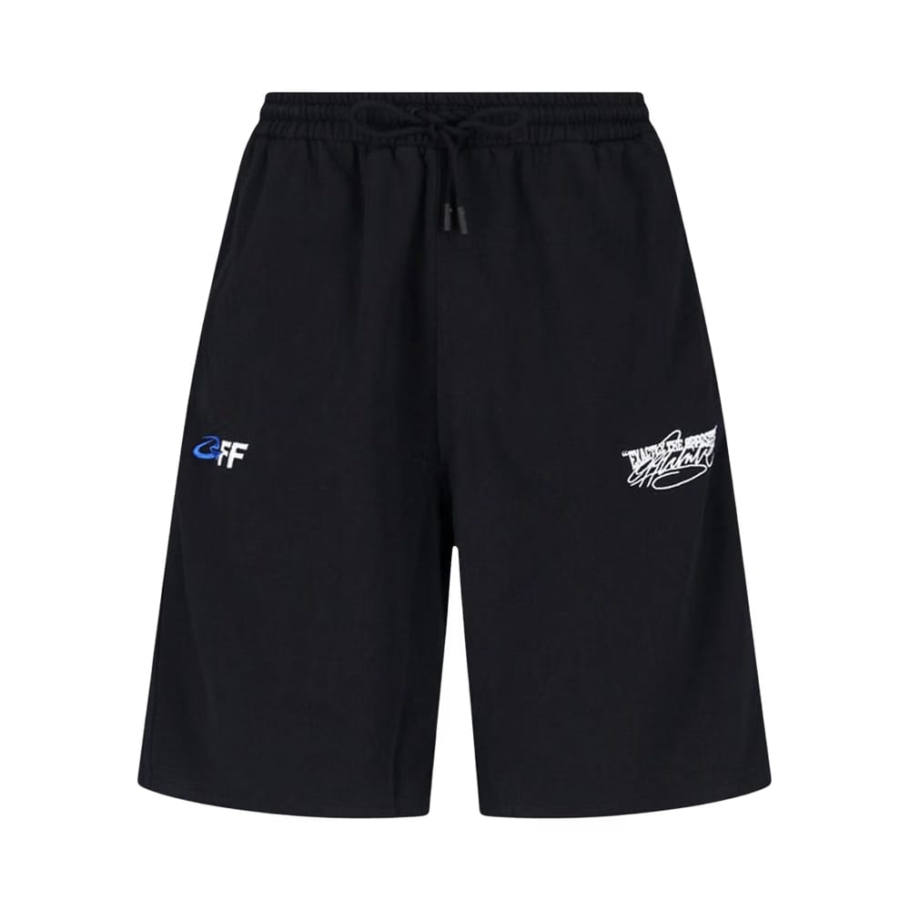 Off-White Exactly The Opposite Arrow Skate Sweatshorts Black