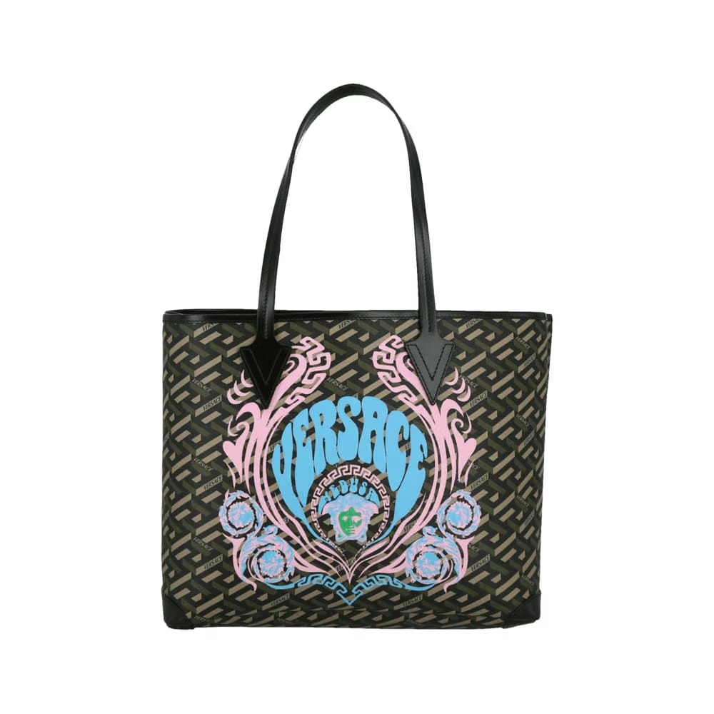 Versace La Greca Medusa Music Tote Multicolor