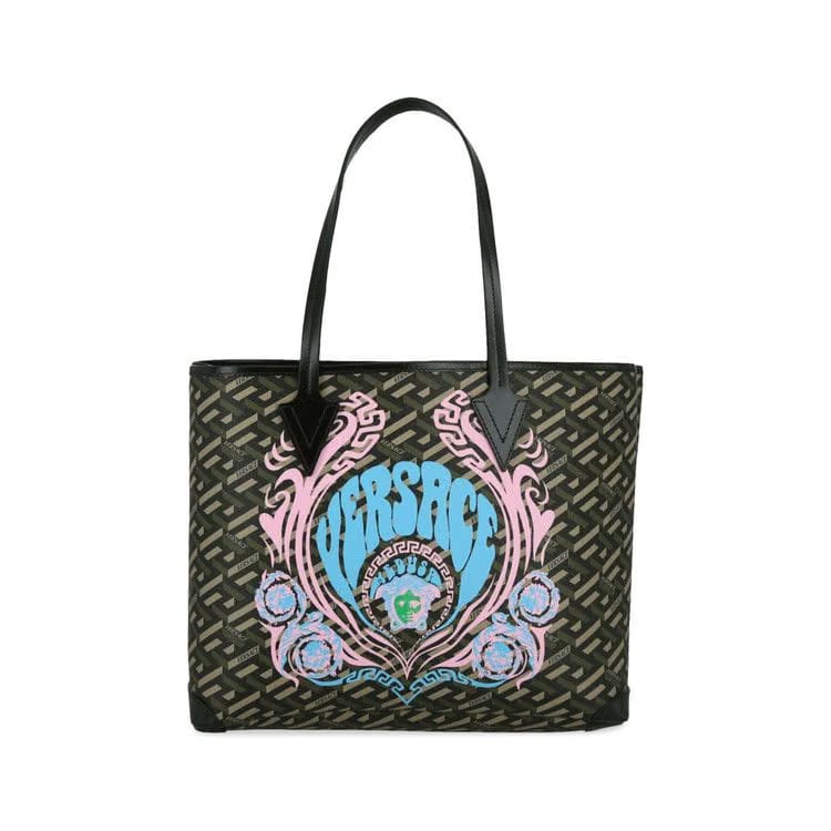 Versace La Greca Medusa Music Tote Multicolor