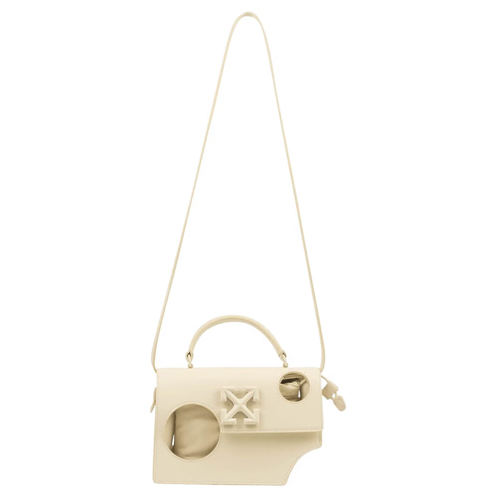 Off-White Meteor Hole Jitney 1.4 Bag Cream