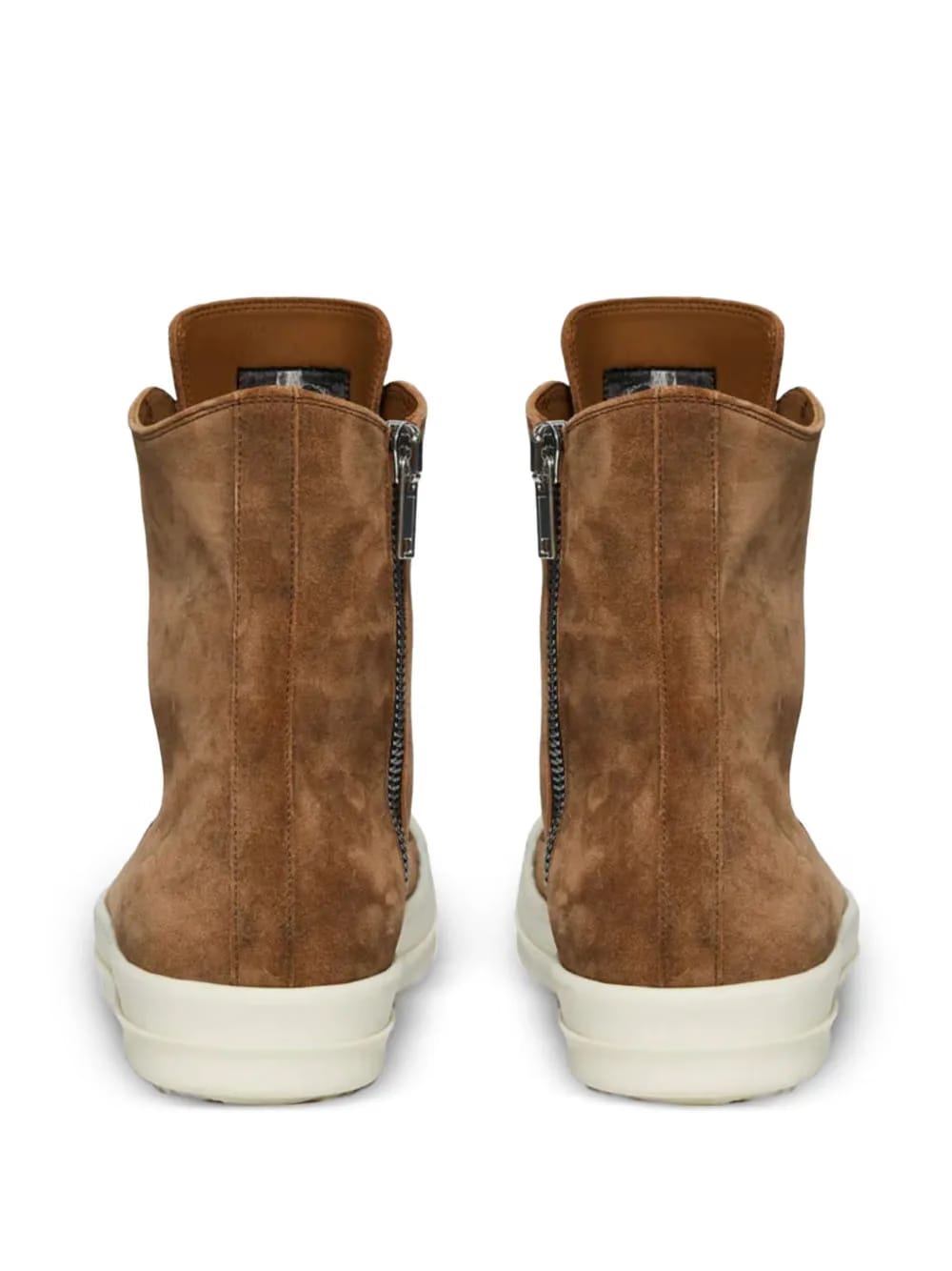 Temple lace-up high-top sneakers