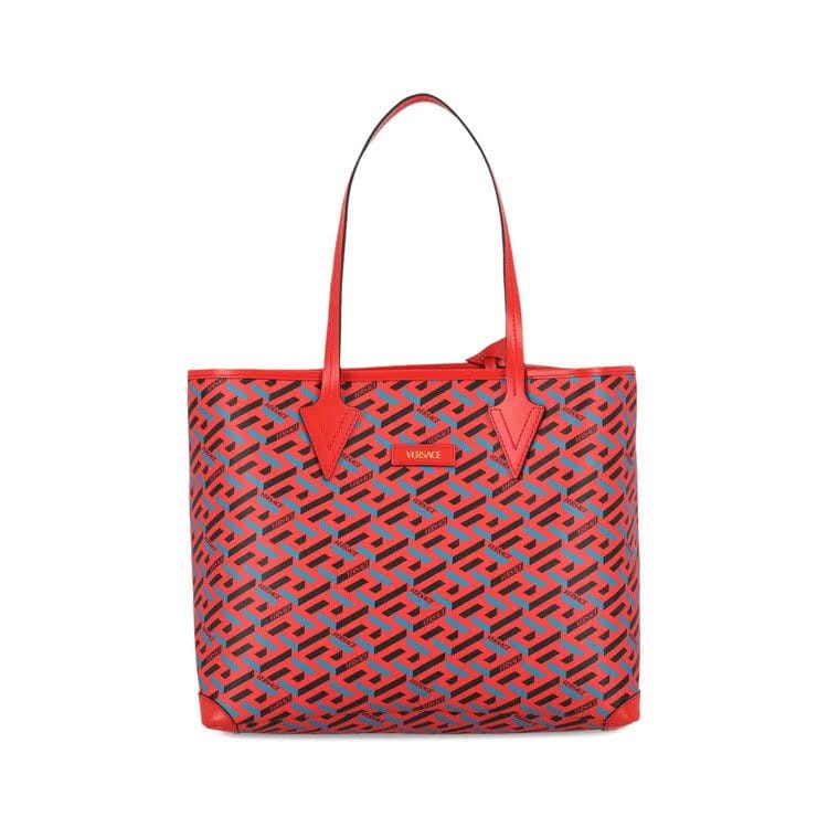 Versace La Greca Signature Tote Bag Multicolor