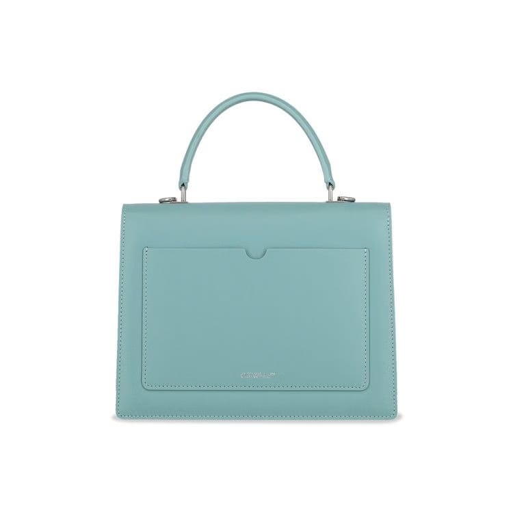 Off-White Jitney 2.8 Leather Shoulder Bag Light Blue