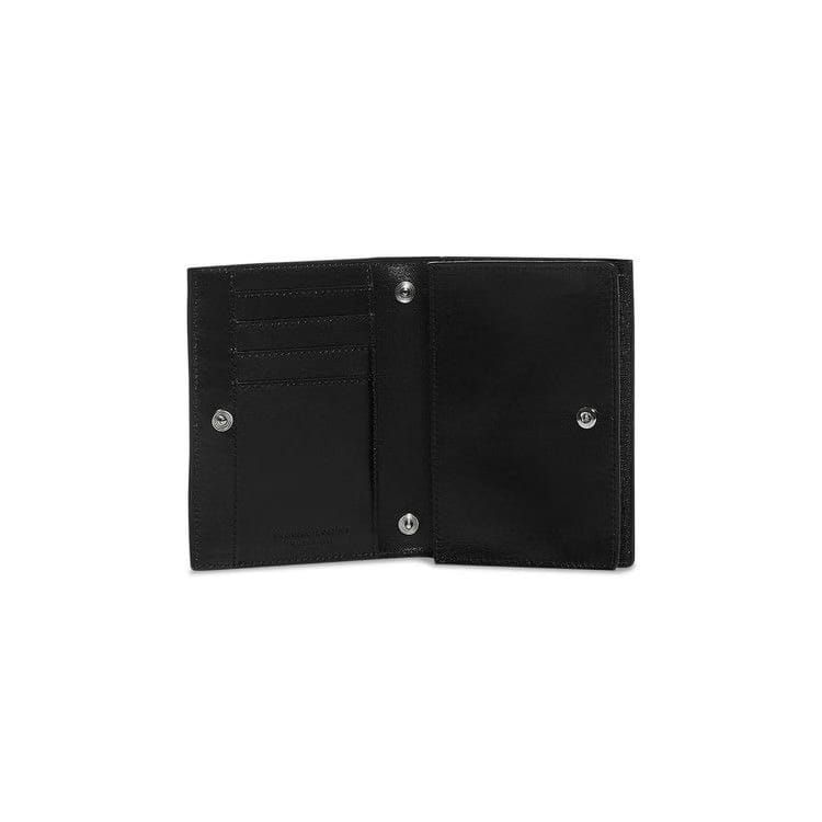 Off-White Diag Leather Mini Pouch Bag Black/White