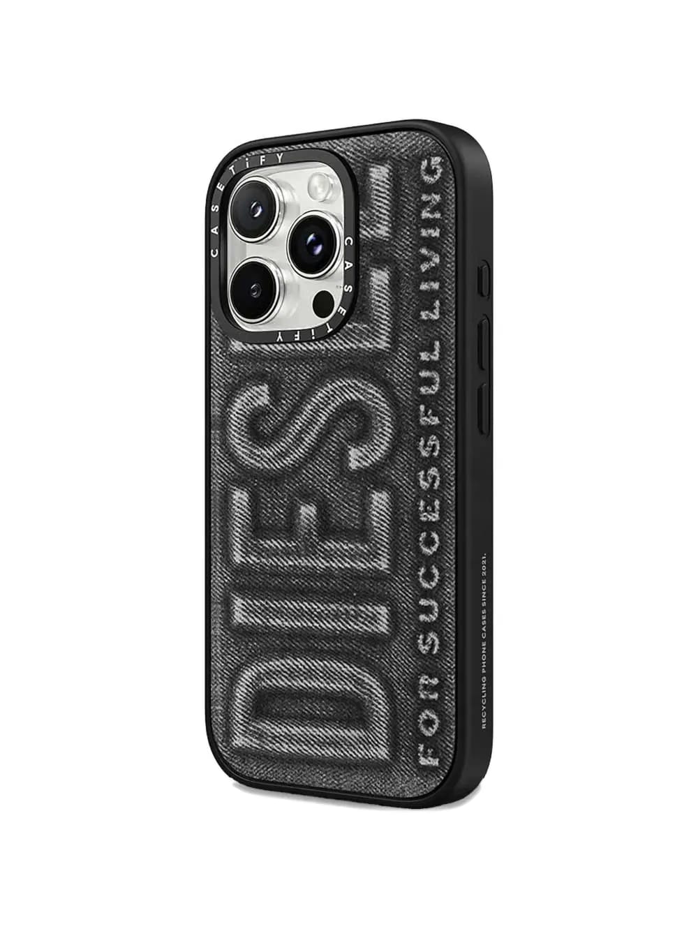 x CASETiFY denim-effect iPhone 16 Pro case