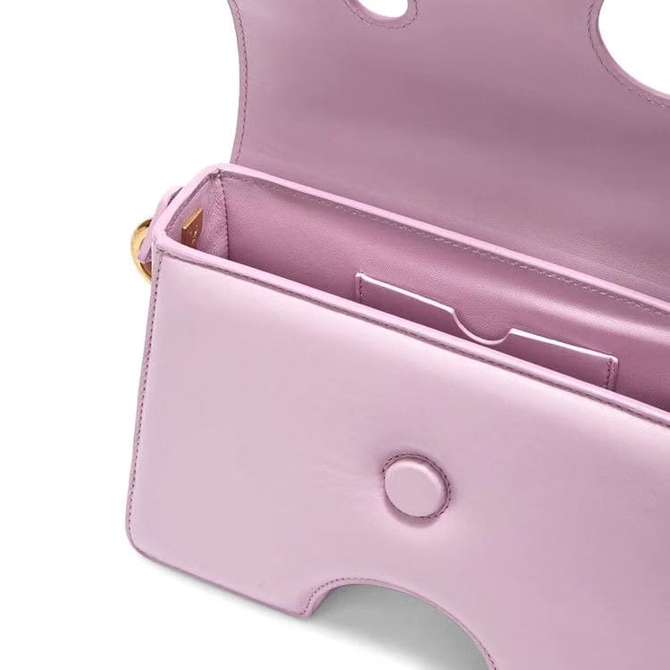 Off-White Logo-Print Shoulder Bag Lilac