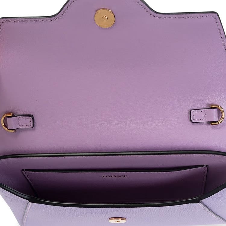 Versace La Medusa Clutch Lilac/Versace Gold