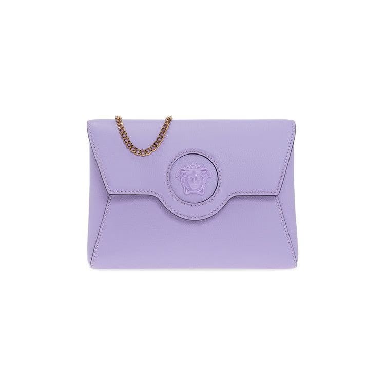 Versace La Medusa Clutch Lilac/Versace Gold