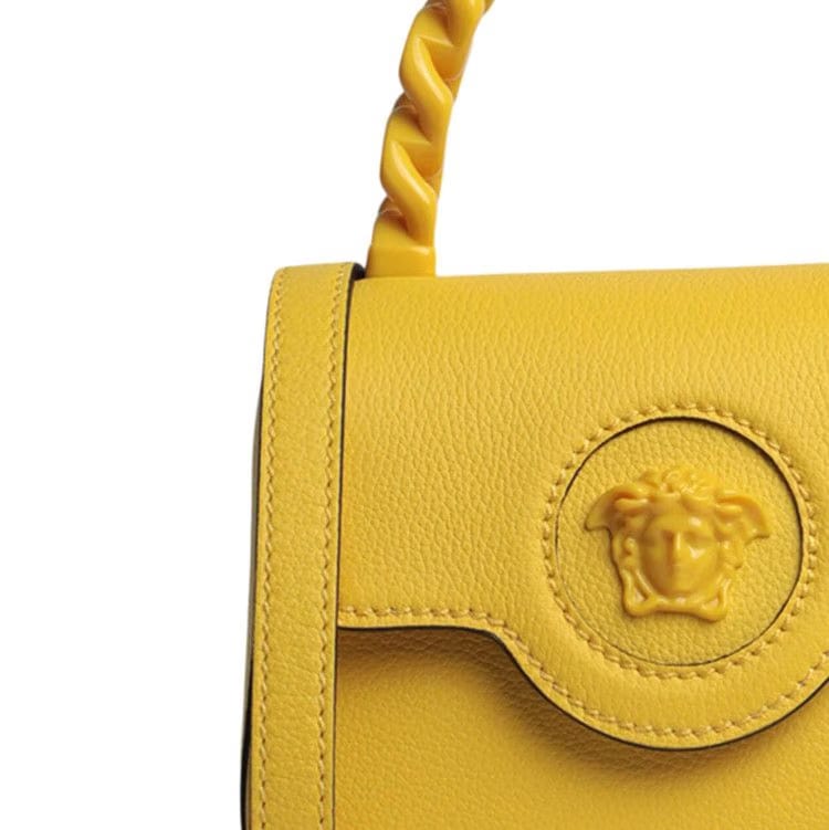 Versace La Medusa Mini Bag Yellow