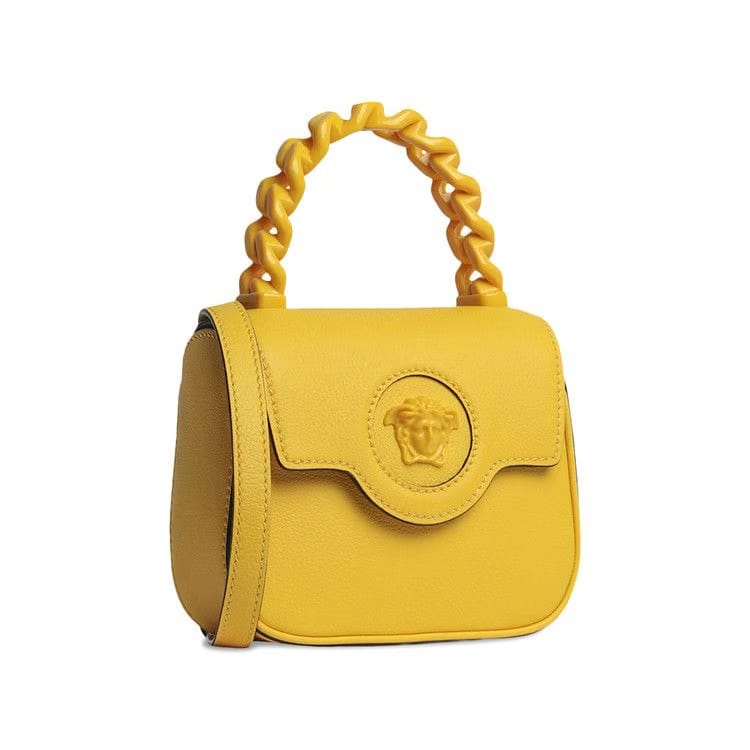 Versace La Medusa Mini Bag Yellow