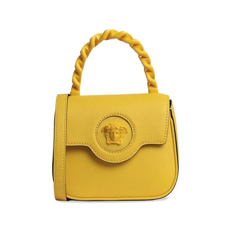 Versace La Medusa Mini Bag Yellow