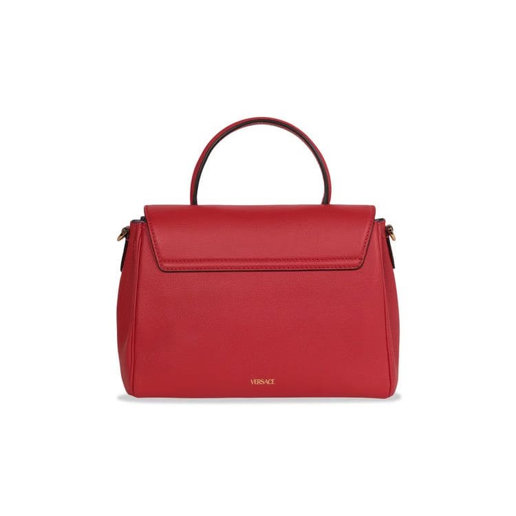 Versace La Medusa Shoulder Bag Bright Red
