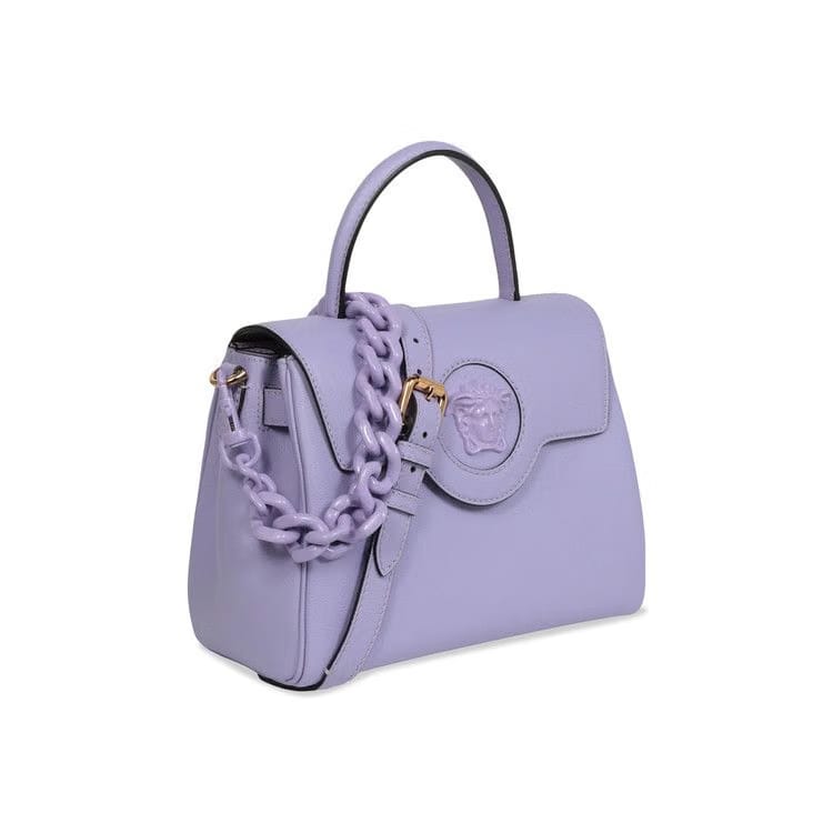 Versace La Medusa Shoulder Bag Lilac