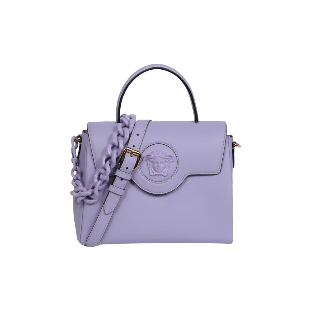 Versace La Medusa Shoulder Bag Lilac