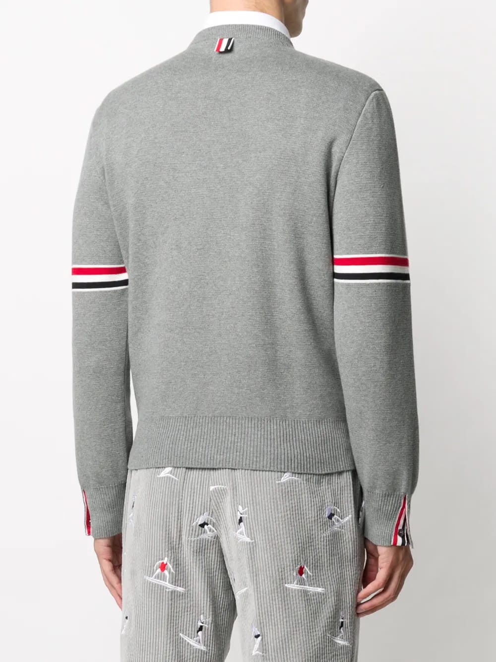 Milano stitch crew neck jumper