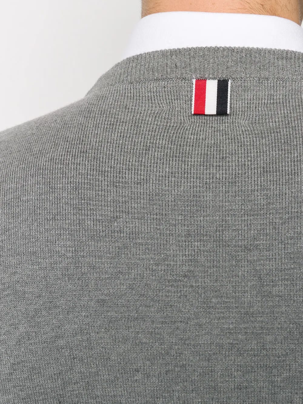 Milano stitch crew neck jumper