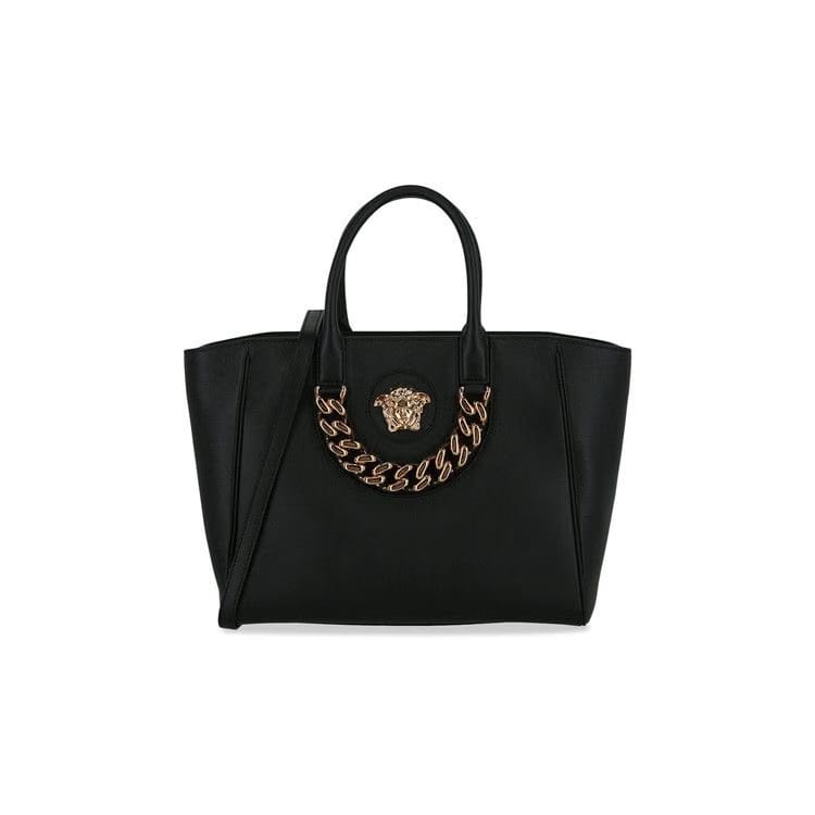 Versace La Medusa Medium Tote Bag Black