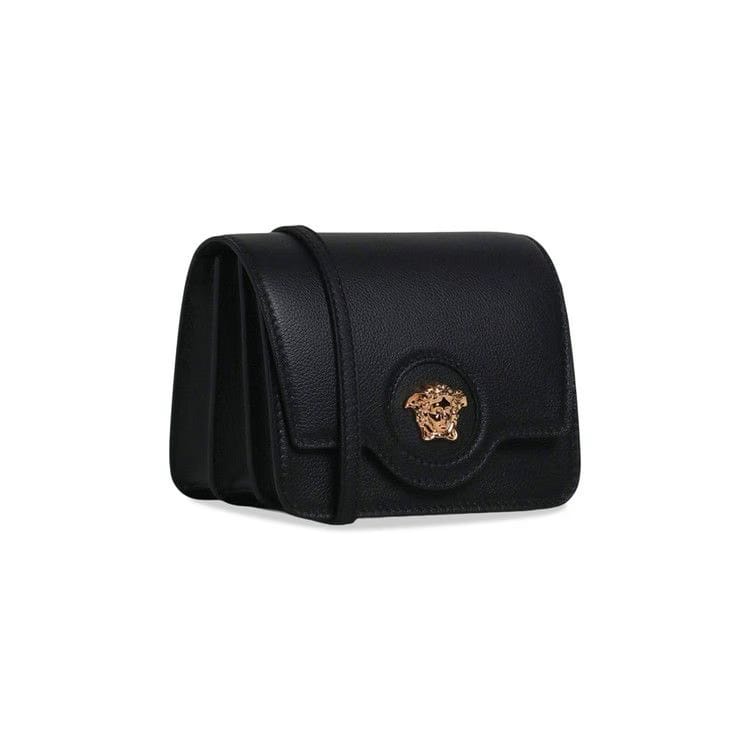 Versace La Medusa Shoulder Bag Black