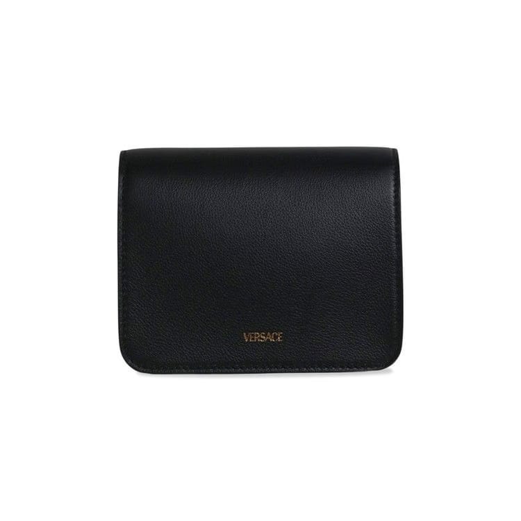 Versace La Medusa Shoulder Bag Black