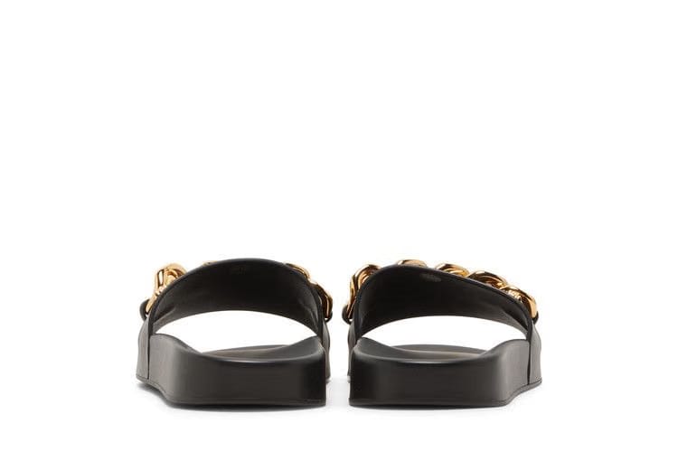 Versace Wmns Slide Chain - Black