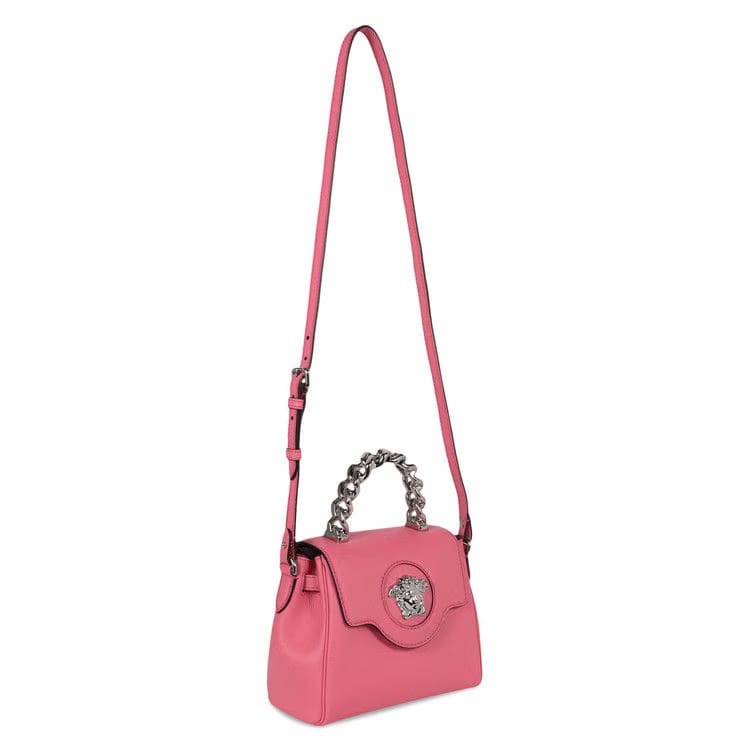 Versace La Medusa Small Handbag Flamingo
