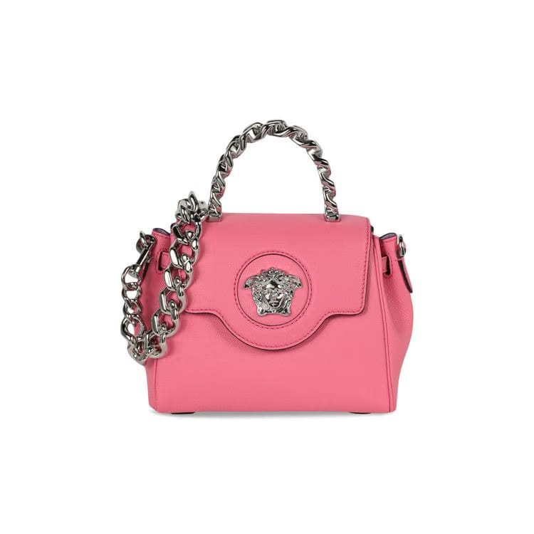 Versace La Medusa Small Handbag Flamingo