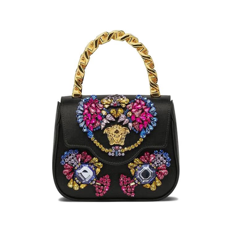 Versace La Medusa Mini Bag Black/Gold
