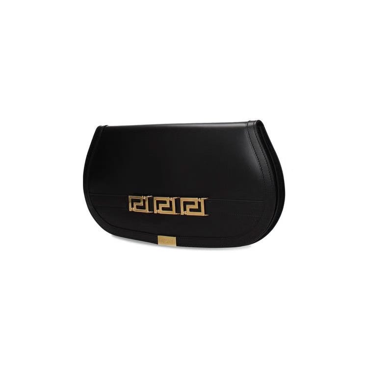 Versace Goddess Clutch Bag Black