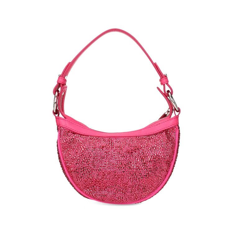 Versace Swarovski Crystal Bag Pink