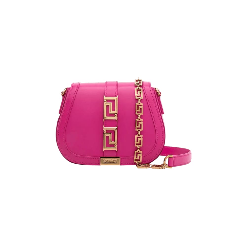 Versace Greca Goddess Shoulder Bag Pink