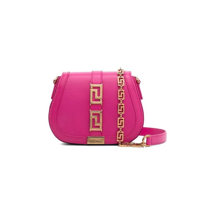 Versace Greca Goddess Shoulder Bag Pink