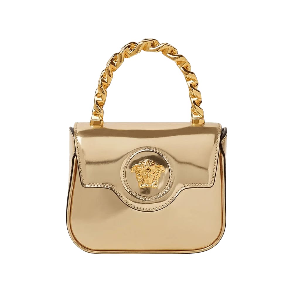 Versace LA Medusa Mini Bag Gold